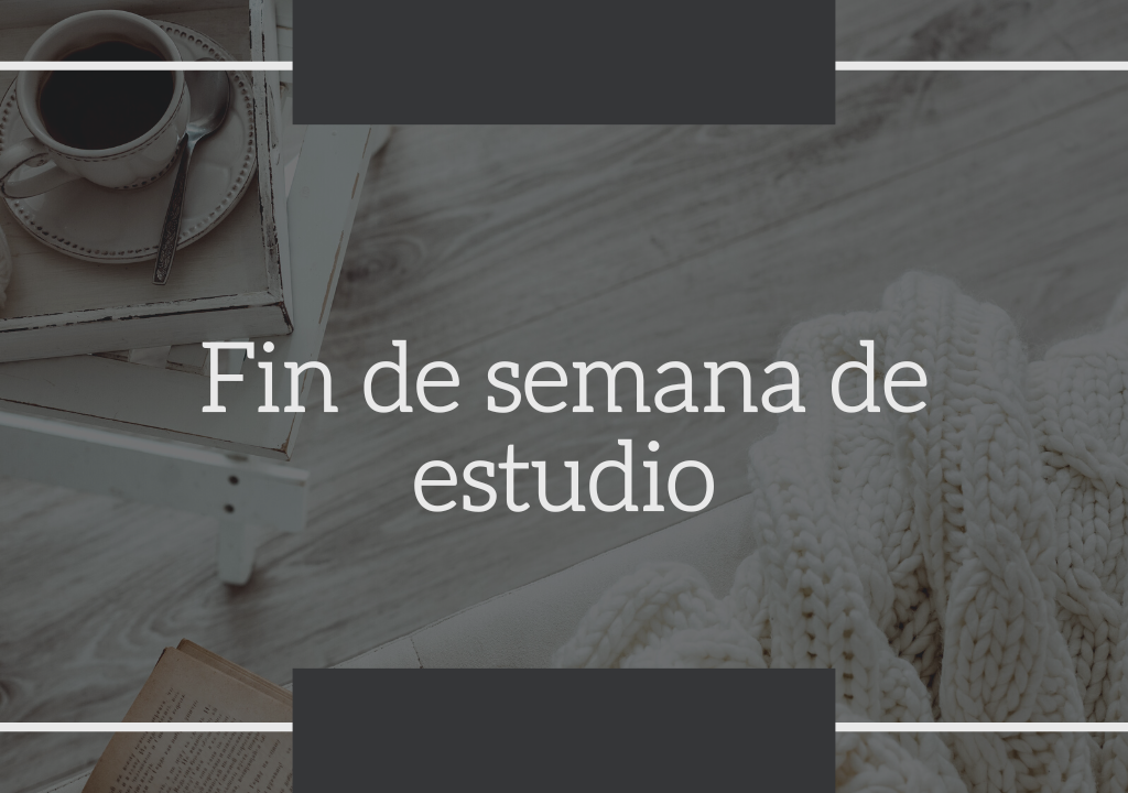 Fin de semana de estudio
