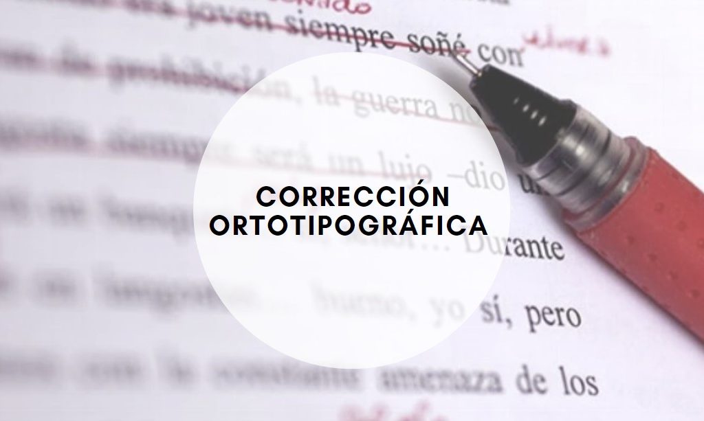 Corrección ortotipográfica